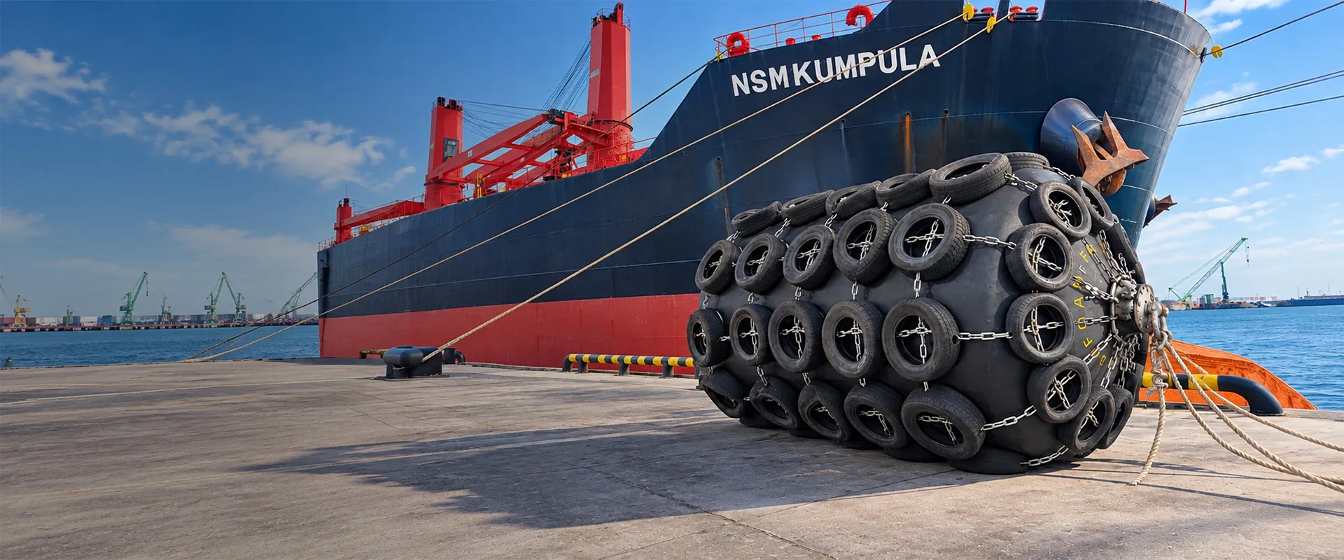 Pneumatic Rubber Fender-Qingdao Luhang factory