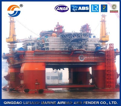 High Abrasion Resistance STS Inflatable Rubber Fender Yokohama Type Ship To Ship / Ship To Dock